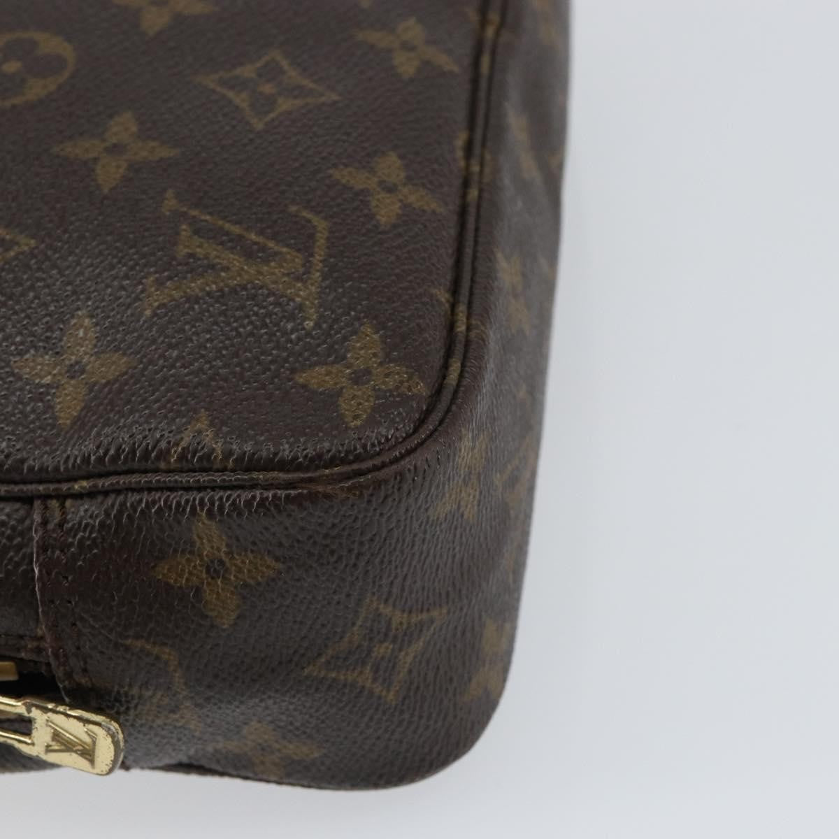 Louis Vuitton Trousse Toilette Monogram Canvas, BROWN, CANVAS, Clutche & pouche
