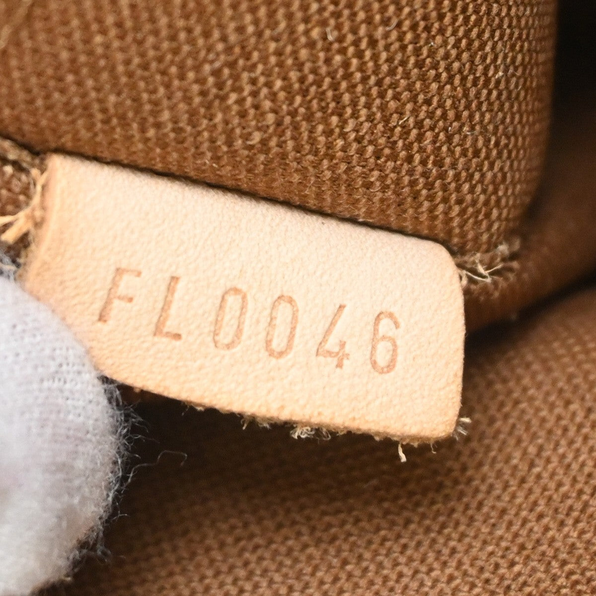 Louis Vuitton Lockit Handbag Monogram Canvas, BROWN, CANVAS, Handbag