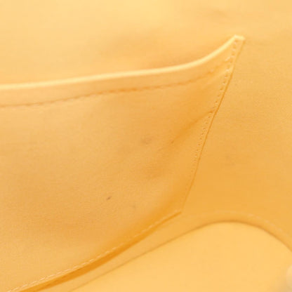 Louis Vuitton Alma Handbag Monogram Vernis, YELLOW, PATENT_LEATHER, Handbag