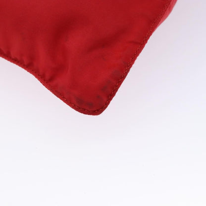 Prada Flat Messenger Bag Tessuto, RED, NYLON, Crossbody bag