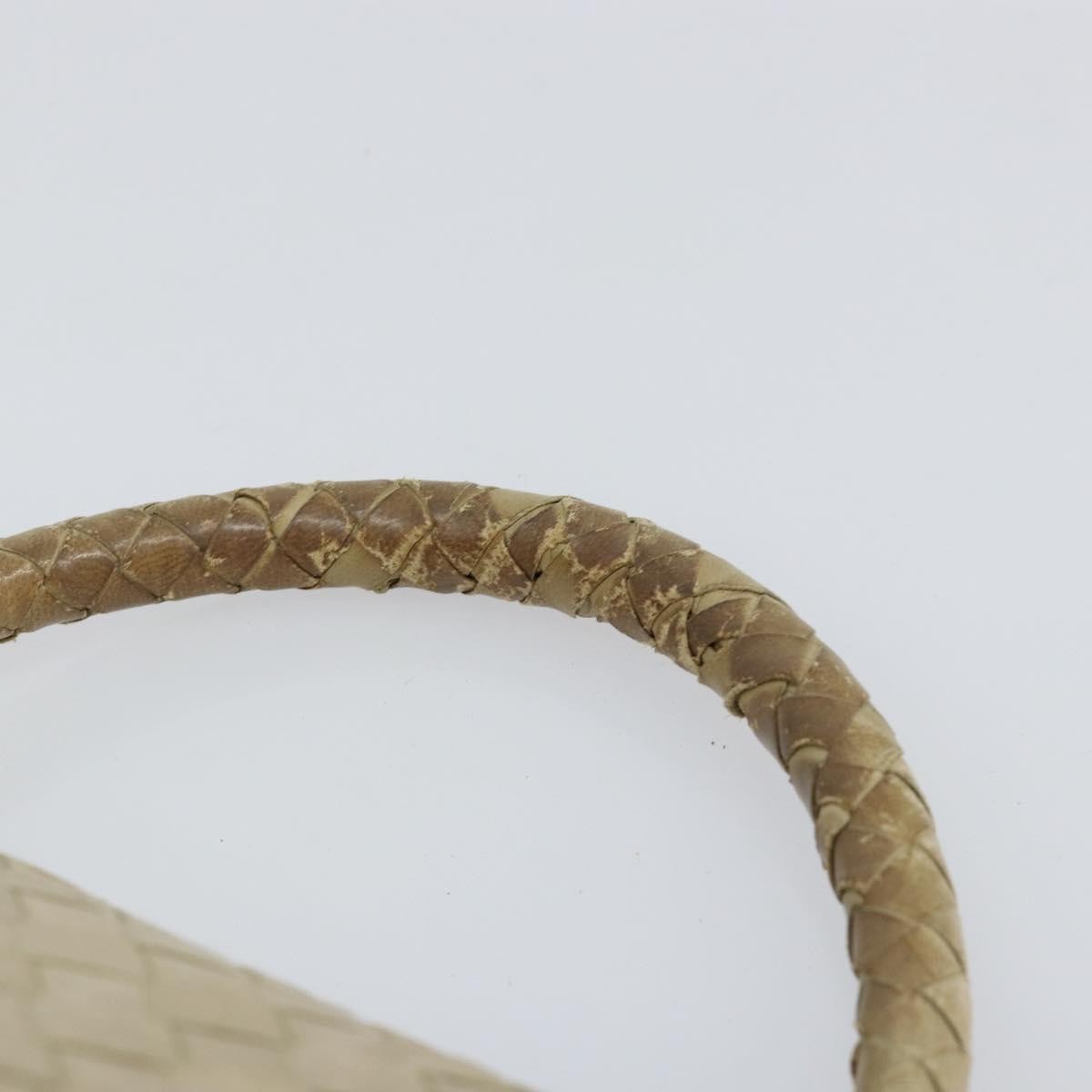 Bottega Veneta Intrecciato Handbag Leather, BEIGE, LEATHER, Handbag