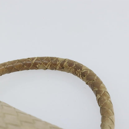 Bottega Veneta Intrecciato Handbag Leather, BEIGE, LEATHER, Handbag