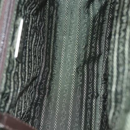 Prada Vintage Handbag Canvas, BEIGE, CANVAS, Handbag