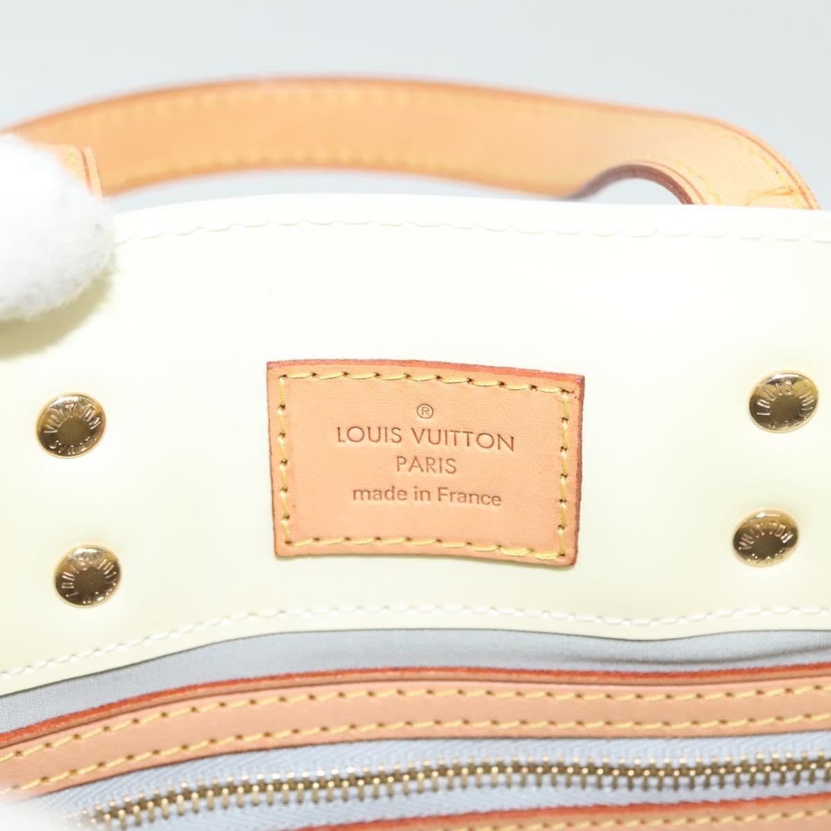 Louis Vuitton Reade Handbag Monogram Vernis, ECRU, PATENT_LEATHER, Handbag