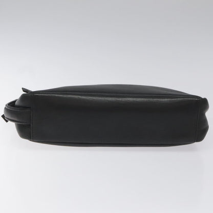 Balenciaga Vintage Pouch Leather, BLACK, LEATHER, Clutche & pouche