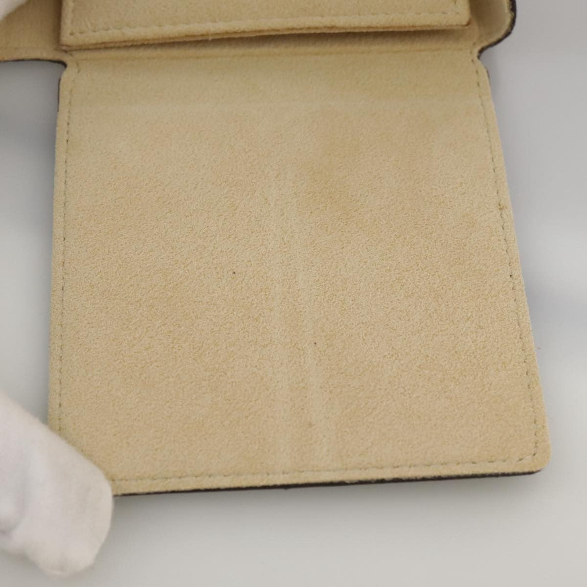 Louis Vuitton CASE JEWELRY BOX Canvas, BROWN, CANVAS, Wallets