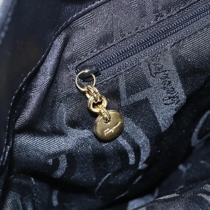 Salvatore Ferragamo Vala tote Canvas, BLACK, CANVAS, Tote bag