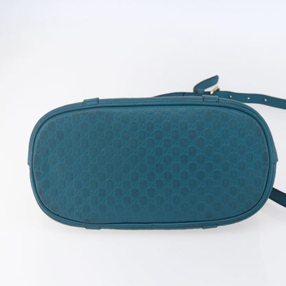 Gucci Convertible Dome Satchel Guccissima Leather, TURQUOISE, LEATHER, Handbag