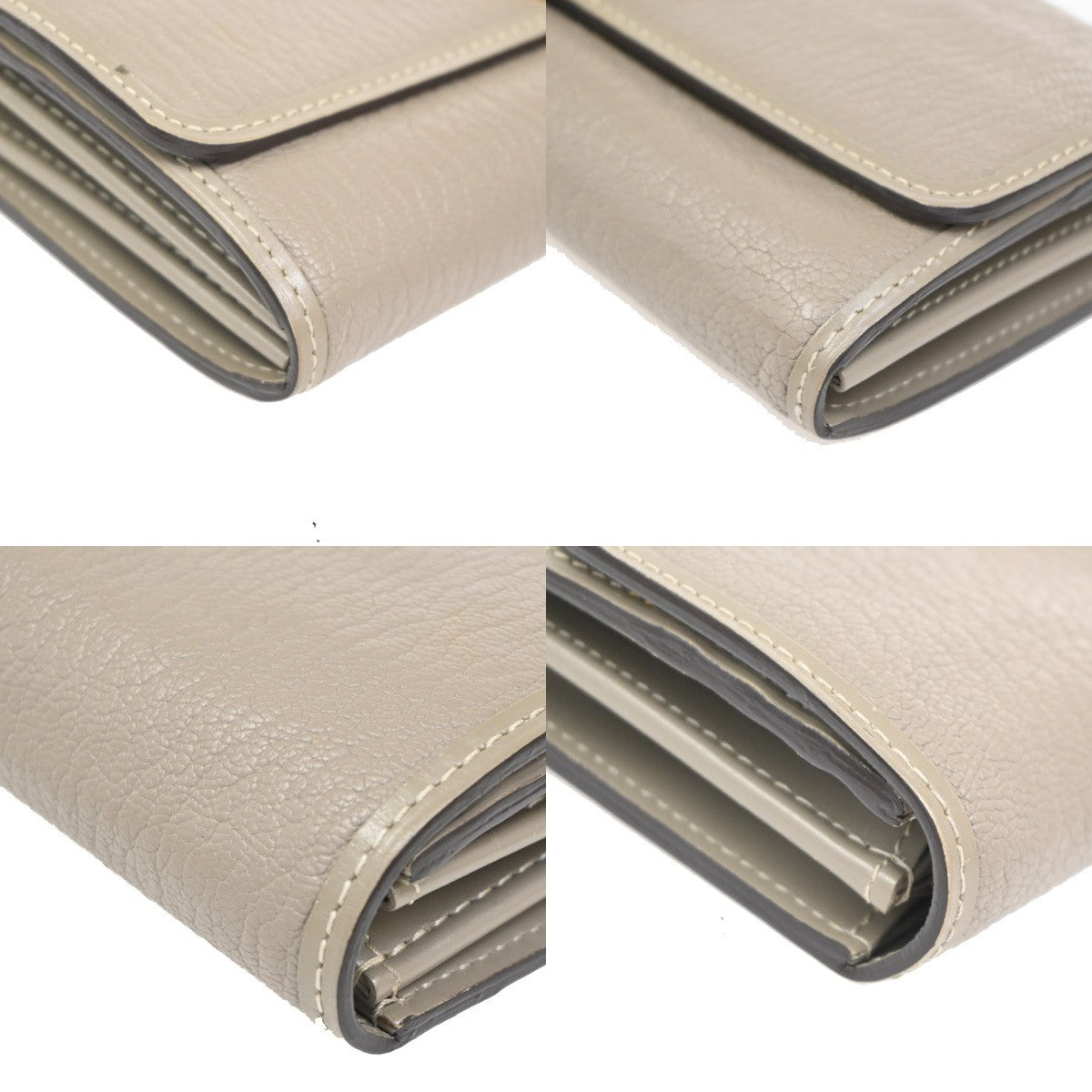 Louis Vuitton Suhali Le Favori Wallet Leather, GRAY, LEATHER, Wallets