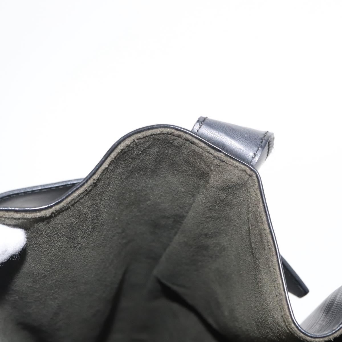 Louis Vuitton Vintage Sac d'Epaule Handbag Epi Leather, BLACK, LEATHER, Shoulder bag