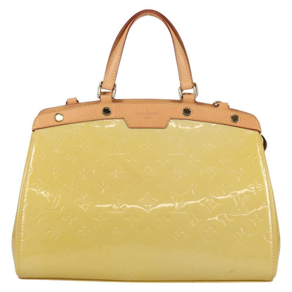 Louis Vuitton Blair Monogram vernis, YELLOW, PATENT_LEATHER, Handbag