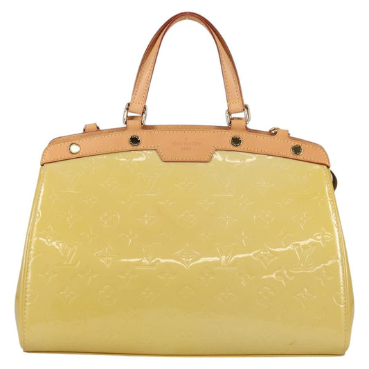 Louis Vuitton Blair Monogram vernis, YELLOW, PATENT_LEATHER, Handbag