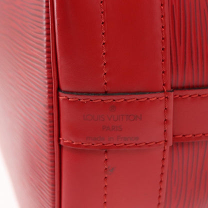 Louis Vuitton Noe Handbag Epi Leather, RED, LEATHER, Shoulder bag