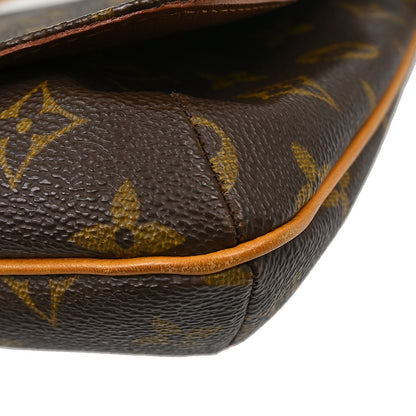 Louis Vuitton Musette Tango Handbag Monogram Canvas, Brown, Canvas, Shoulder Bag