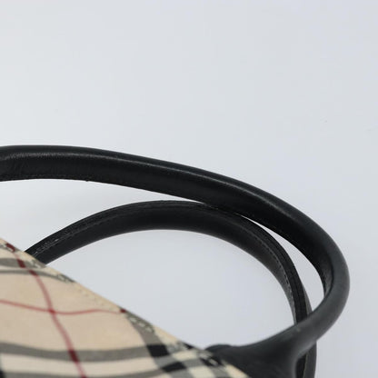 Burberry Nova Check Blue Label Nylon, BEIGE, NYLON, Handbag