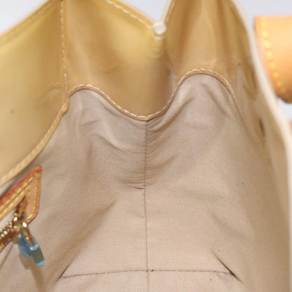 Louis Vuitton Reade Handbag Monogram Vernis, BEIGE, PATENT_LEATHER, Handbag