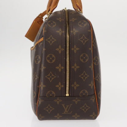 Louis Vuitton Deauville Handbag Monogram Canvas, BROWN, CANVAS, Handbag