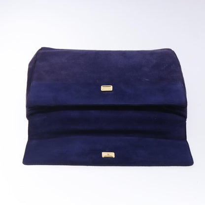 Prada Vintage Handbag Suede, PURPLE, SUEDE, Handbag