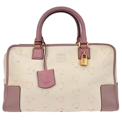 Loewe Amazona Bag Leather, ECRU, LEATHER, Bag