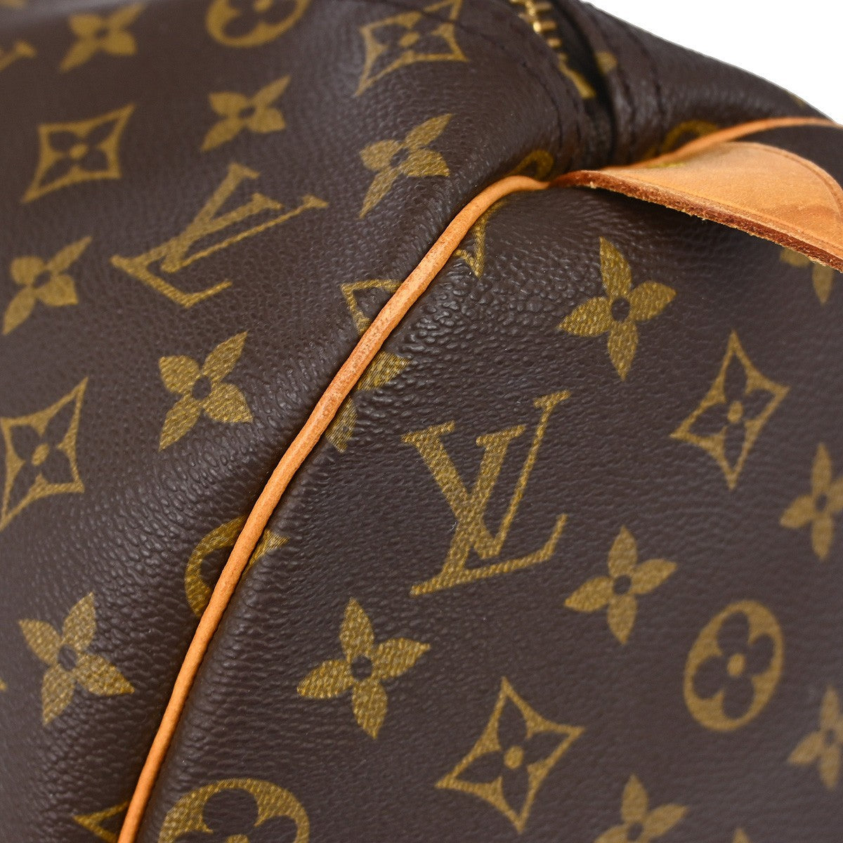 Louis Vuitton Keepall Bag Monogram Canvas, Brown, Canvas, Travel Bag