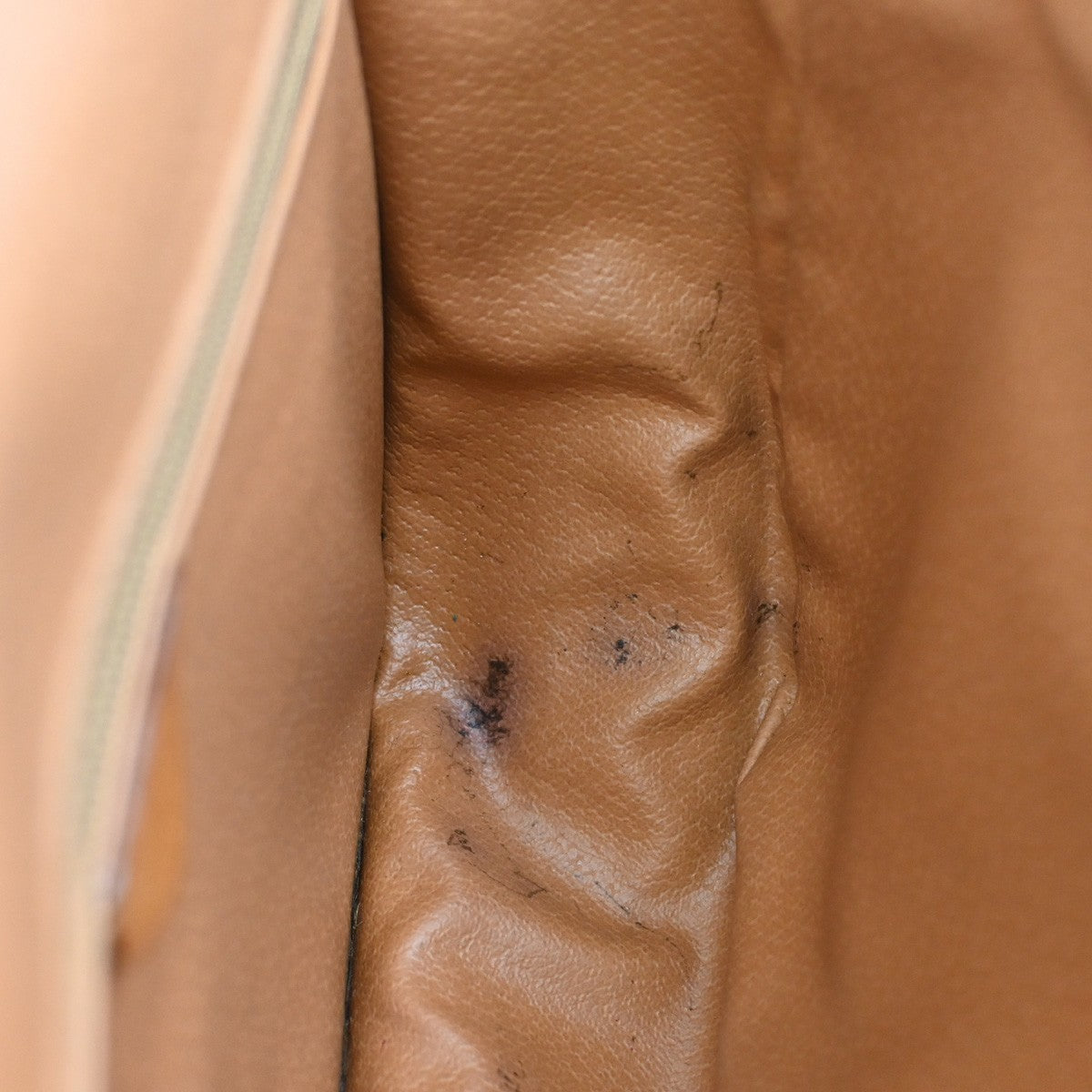 Celine Macadam Shoulder Bag Canvas, BROWN, CANVAS, Shoulder bag