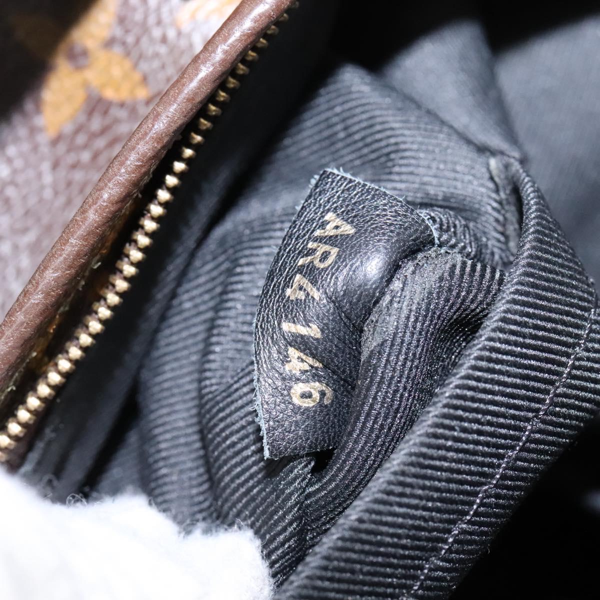 Louis Vuitton Palm Springs Backpack Monogram Canvas, BROWN, CANVAS, Backpack