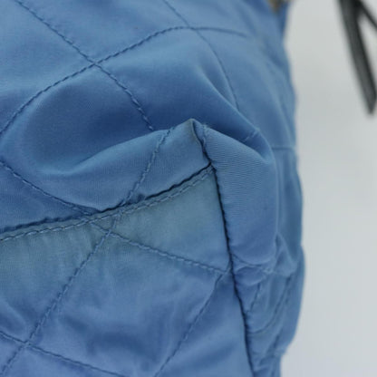 Prada Vintage Zip Tote Tessuto, BLUE, NYLON, Tote bag