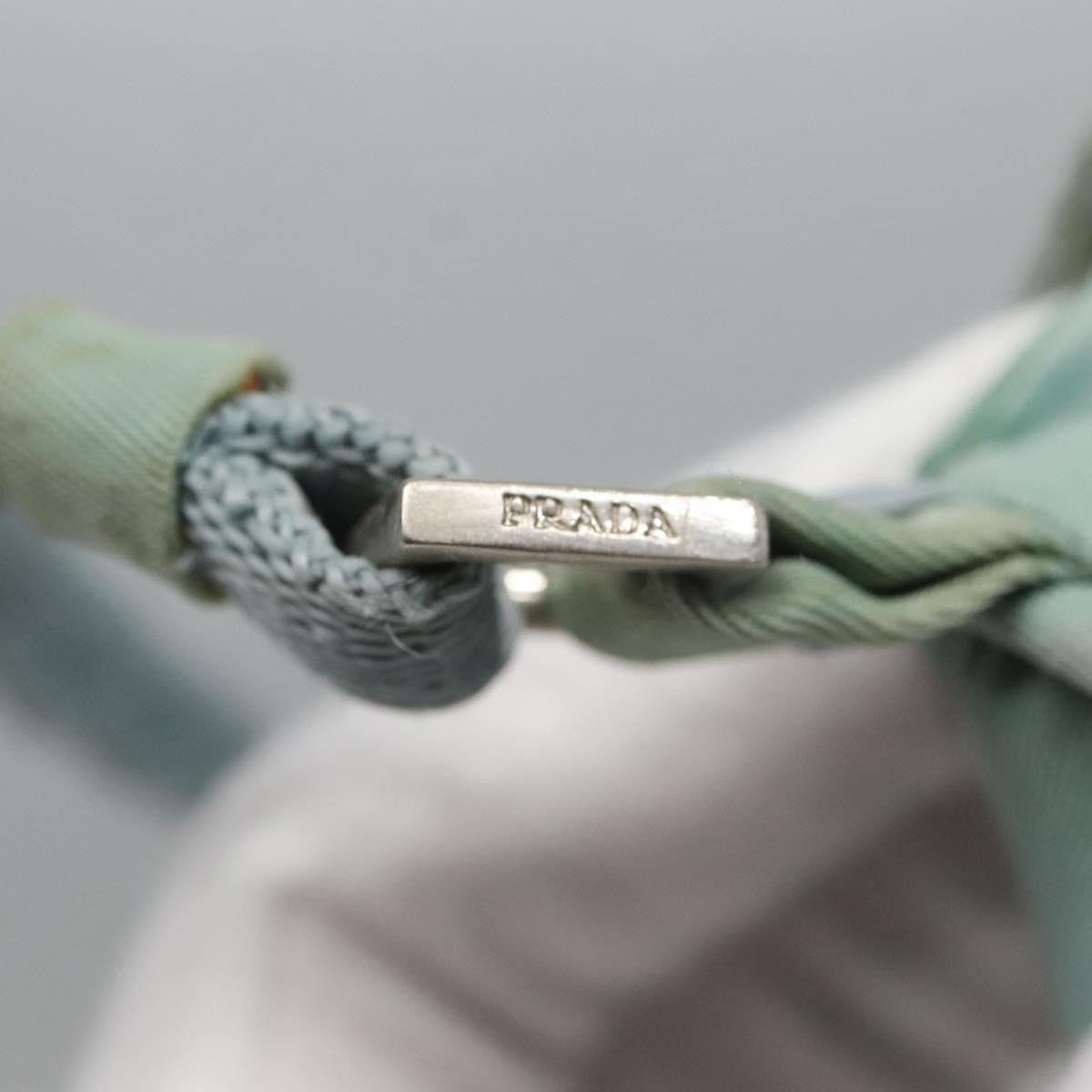 Prada Pochette Shoulder Bag Tessuto, BLUE, NYLON, Clutche & pouche