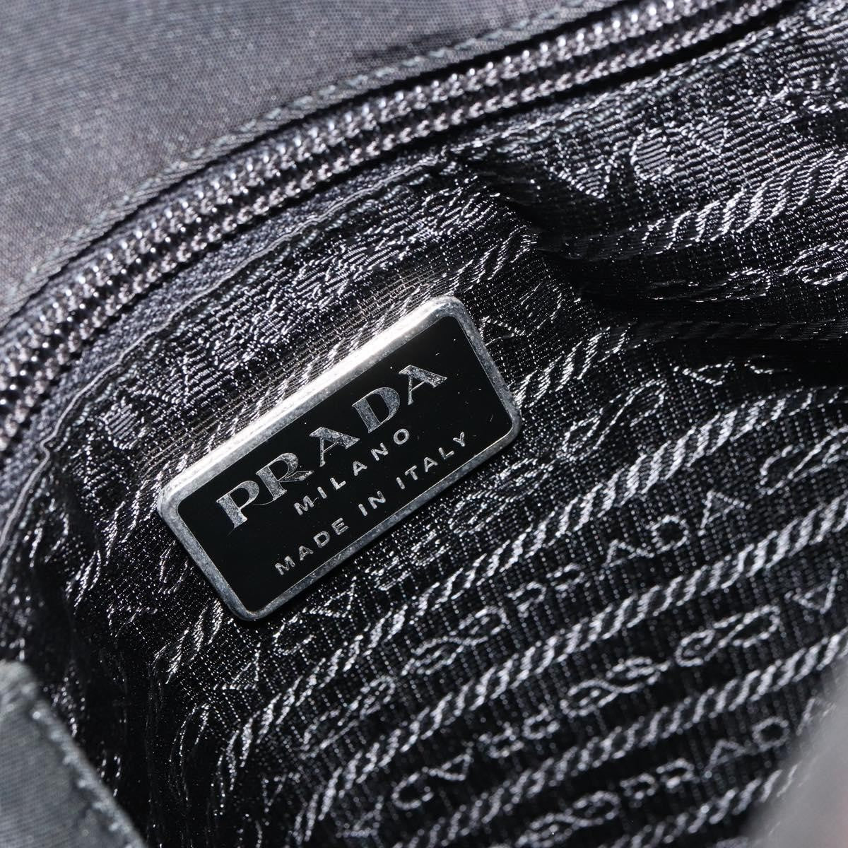 Prada Vintage Handbag Tessuto, BLACK, NYLON, Handbag