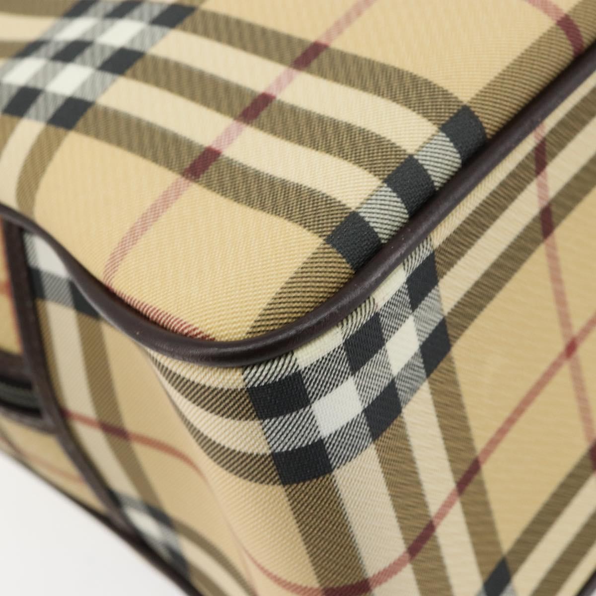 Burberry Nova Handbag Canvas, BEIGE, PVC, Handbag