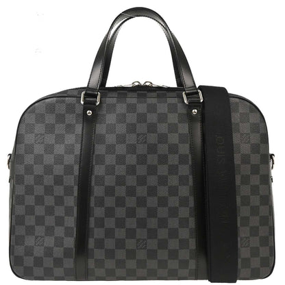 Louis Vuitton Jorn Briefcase Damier Graphite, BLACK, CANVAS, Briefcase