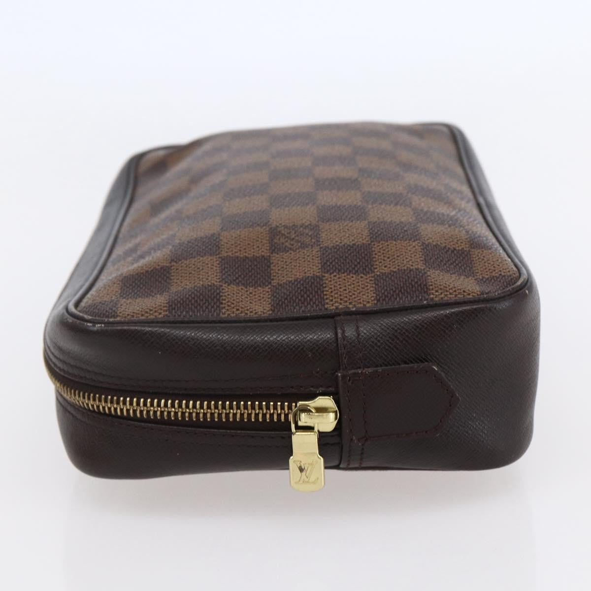 Louis Vuitton Trousse Toilette Monogram Canvas, BROWN, CANVAS, Clutche & pouche