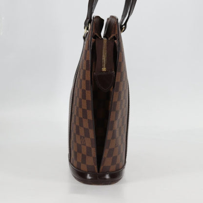 Louis Vuitton Babylone Handbag Damier, BROWN, CANVAS, Shoulder bag