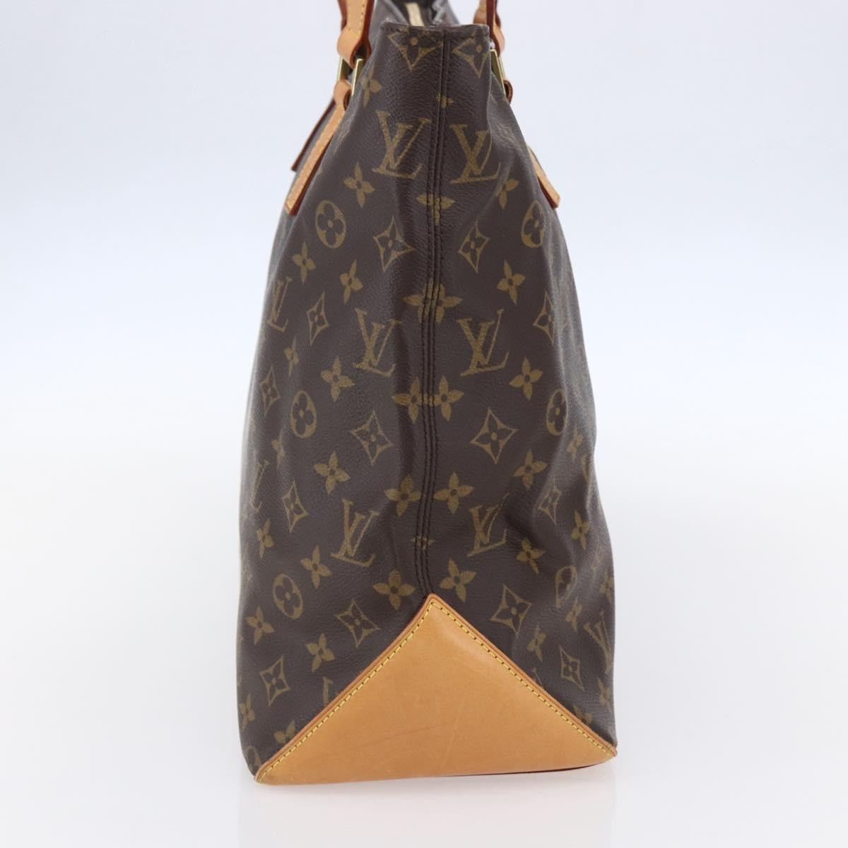 Louis Vuitton Cabas Mezzo Monogram Canvas, BROWN, CANVAS, Tote bag