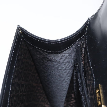 Bally Vintage Shoulder Bag Leather, BLACK, LEATHER, Shoulder bag