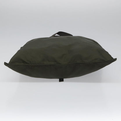 Prada Vintage Zip Tote Tessuto, KHAKI, NYLON, Tote bag