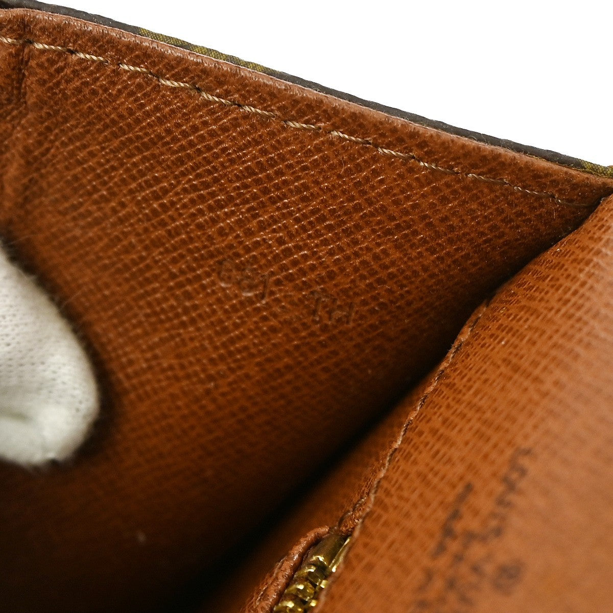 Louis Vuitton Dame Pochette Monogram Canvas, BROWN, CANVAS, Clutche & pouche