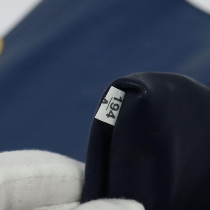 Miu Miu Flap Shoulder Bag Leather, BLUE, LEATHER, Shoulder bag