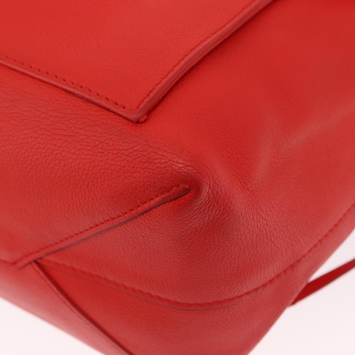 Louis Vuitton Lockme Handbag Leather, RED, LEATHER, Handbag