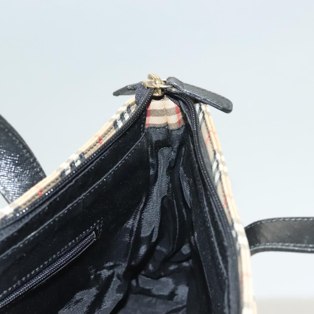 Burberry Nova Check Handbag Nova Check Canvas, BEIGE, CANVAS, Handbag