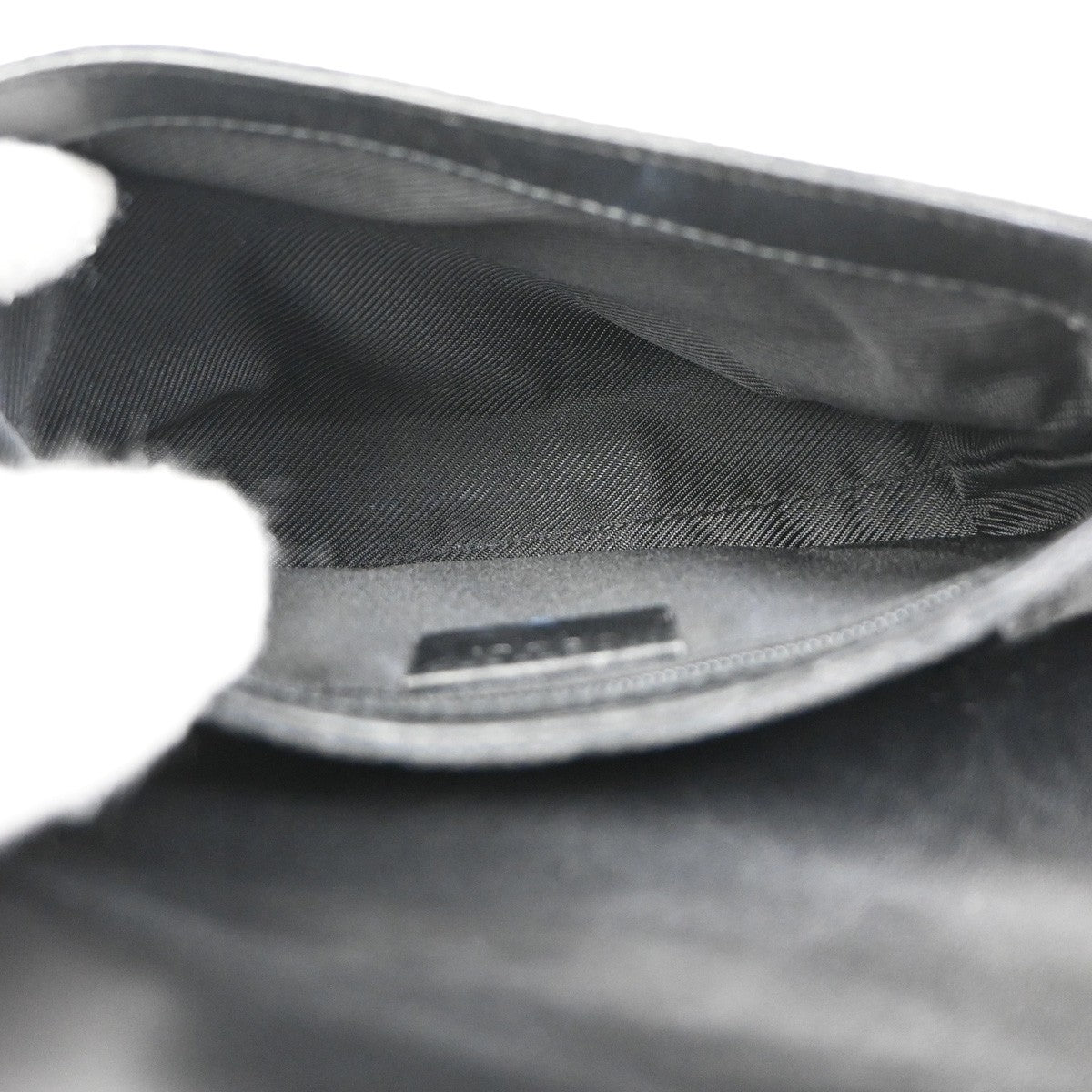 Gucci Vintage Jackie Waist Bag GG Canvas, BLACK, CANVAS, Shoulder bag