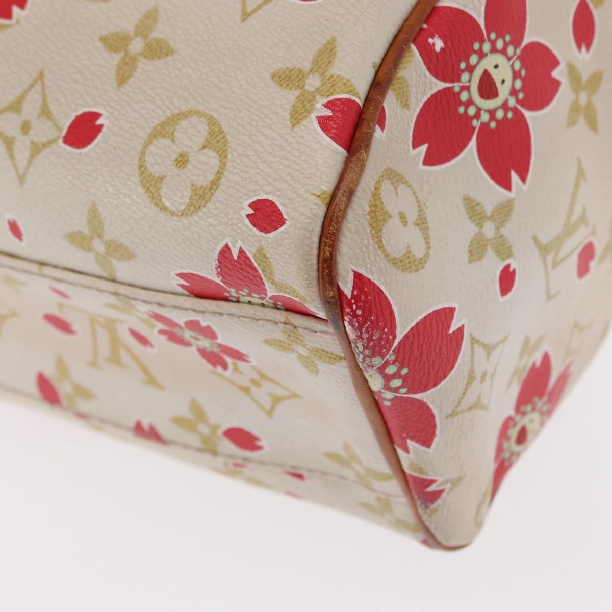 Louis Vuitton Retro Bag Limited Edition Cherry Blossom Monogram, WHITE, CANVAS, Handbag