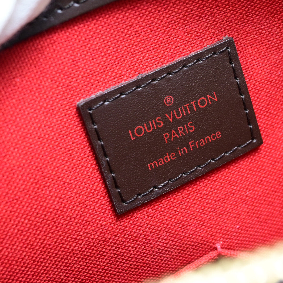 Louis Vuitton Verona Handbag Damier, BROWN, CANVAS, Shoulder bag