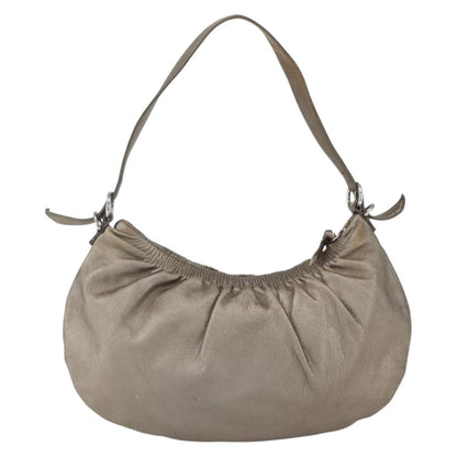 Miu Miu Shoulder Bag Leather, GOLD, LEATHER, Shoulder bag