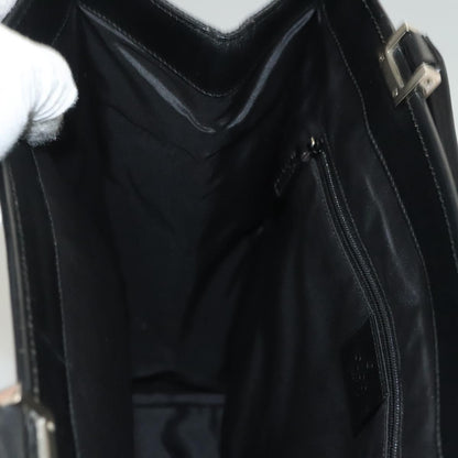 "Gucci Vintage Jackie Tote Canvas, Leather", BLACK, CANVAS, Tote bag