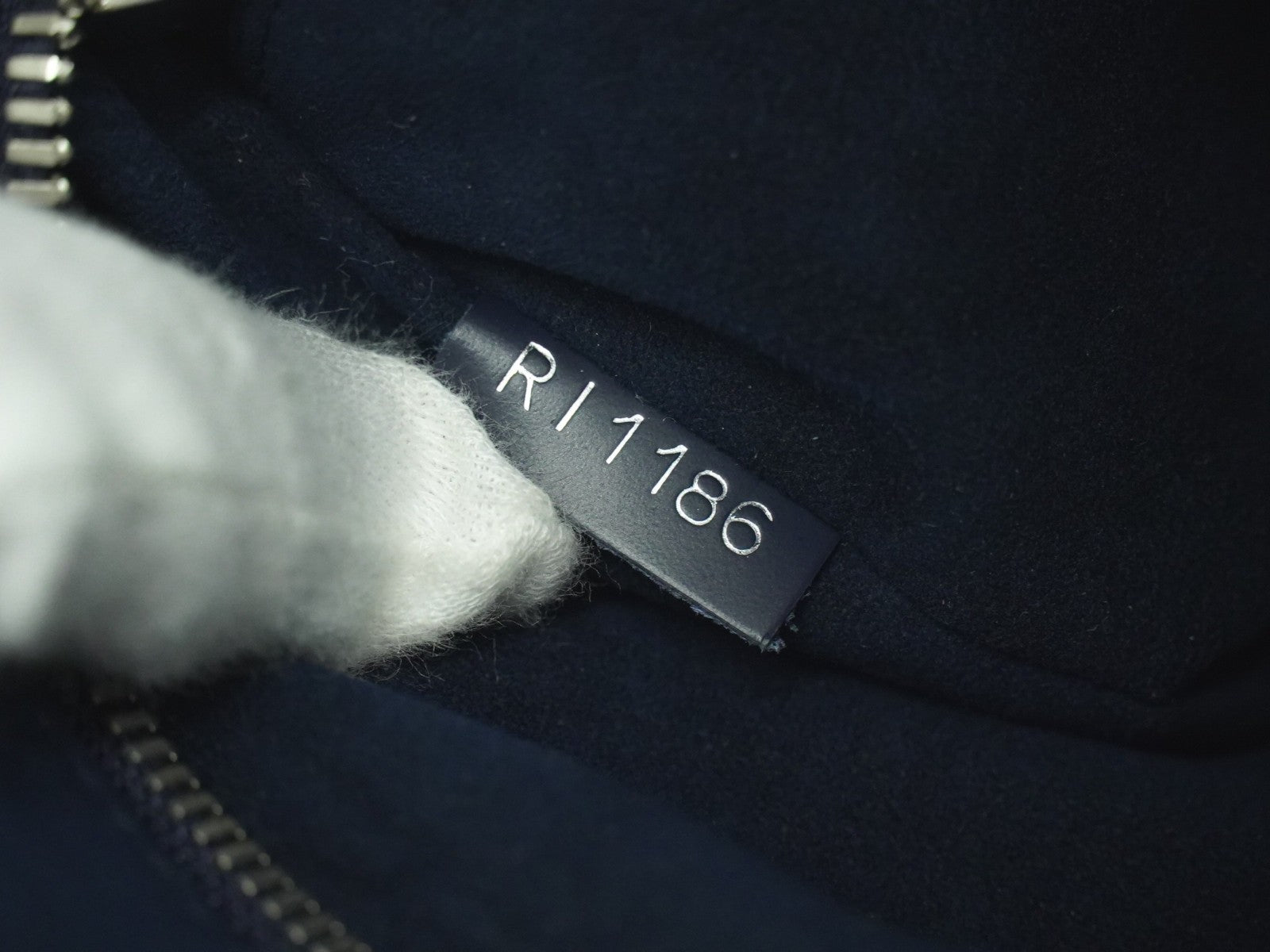 Louis Vuitton Brooks Briefcase Epi Leather, NAVY, LEATHER, Briefcase