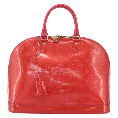 Louis Vuitton Alma Handbag Patent Leather, PINK, PATENT_LEATHER, Handbag
