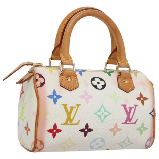Louis Vuitton Speedy Mini HL Handbag Monogram Multicolor, MULTICOLOUR, CANVAS, Handbag