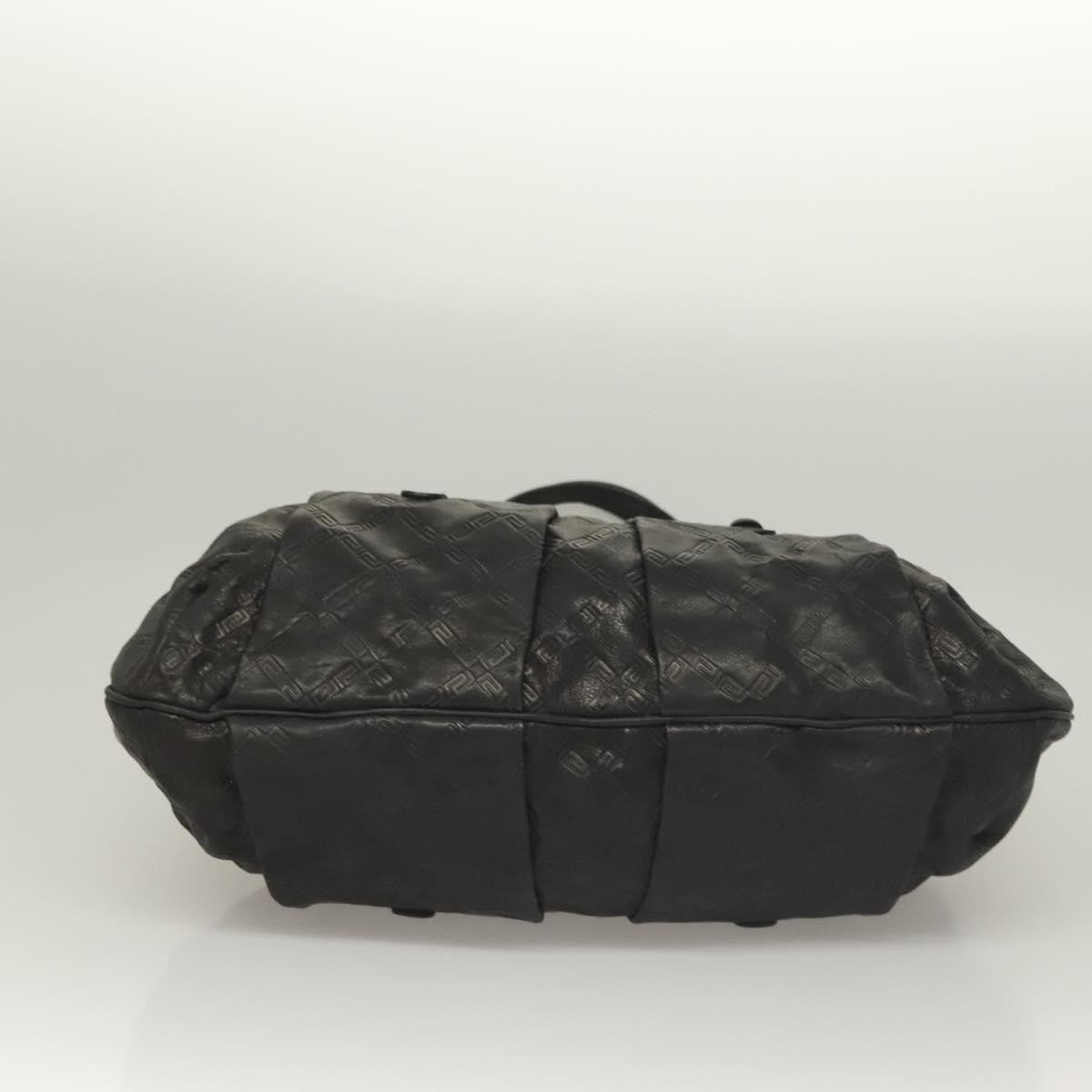 Versace Medusa Tote Leather, BLACK, LEATHER, Tote bag