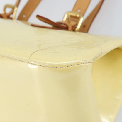 Louis Vuitton Rosewood Avenue Handbag Monogram Vernis, BEIGE, PATENT_LEATHER, Handbag